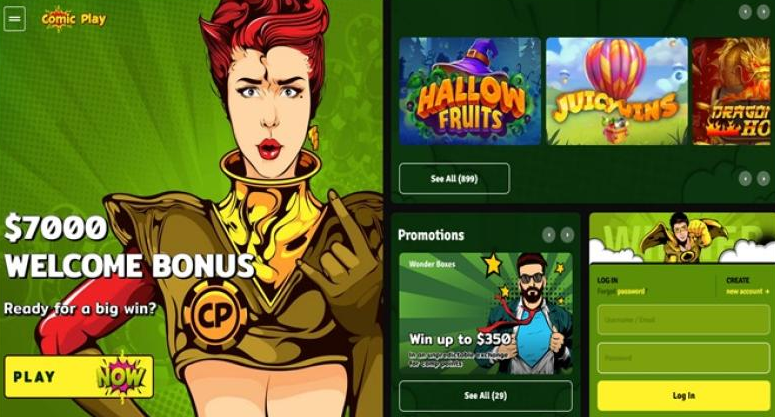 Comic Play Casino Review